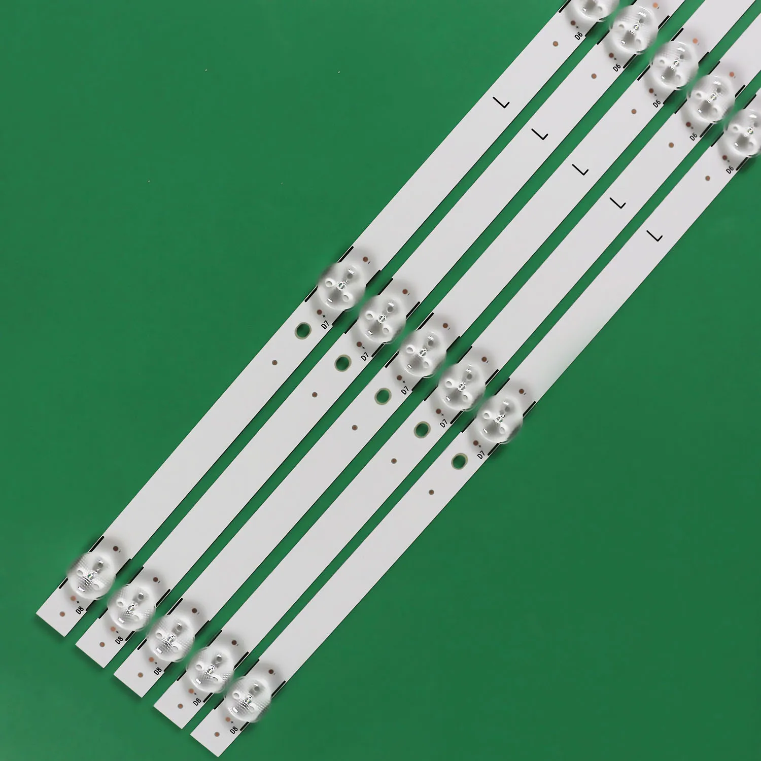 Tira de Luz de Fundo Led para Samsung Ue50nu7002u Un50nu7095g Everlight Lbm500m0801-z010 T500qvn04.0 T500qvn03.0 58.50t38.001 - Imagem 4