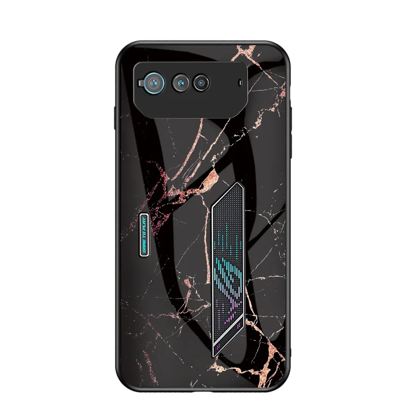 Armor PC For Asus ROG Phone 6 6D Glass Case Mirror Hard Protective