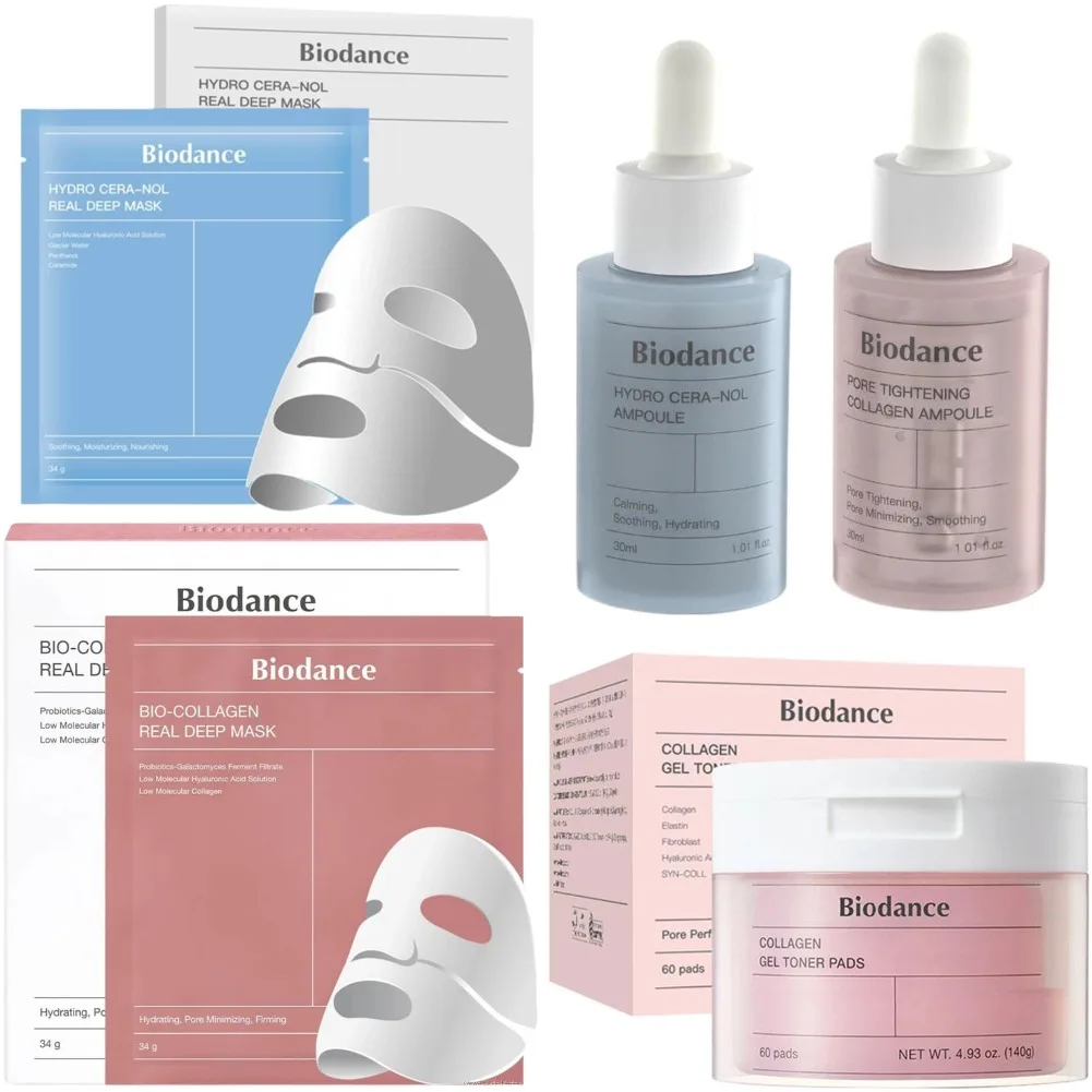 Biodance Collagen Moisturizing Hydrating Toner Face Skin Repair Serum Brightening Non-irritating Facial Toner Face Skin Care