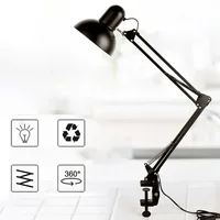 Flexible Led Desk Lamp Home Office Modern Table Lamp Metal Architect Adjustable Folding Reading Light 3