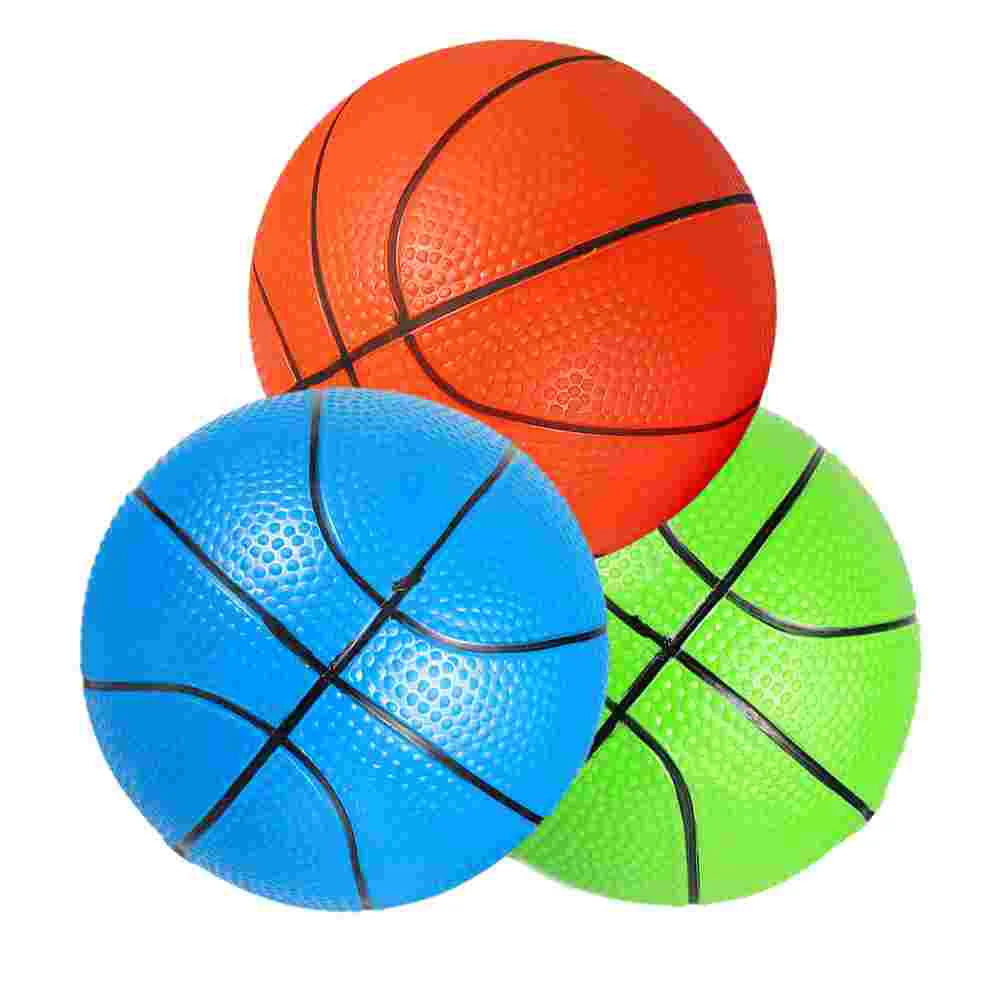 

3 Pcs Toys Basketball Kindergarten Jumping Balls Bounce for Kids Sports Supply Child