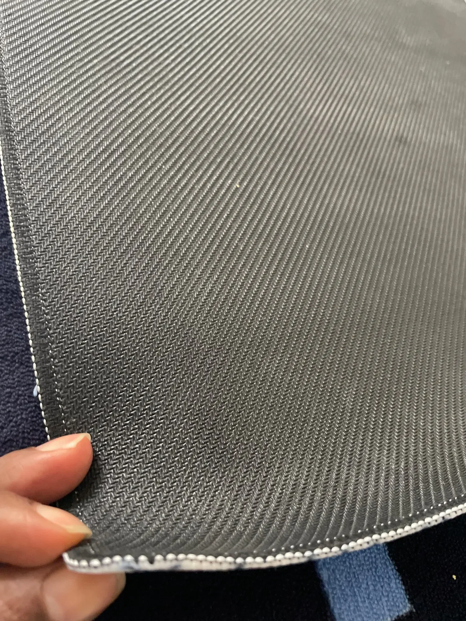 Large gaming mouse pad with non-slip rubber base