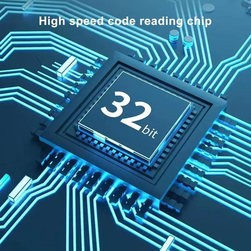 휴대용 자동 QR 바코드 스캐너, 전방향 자동 감지 리더