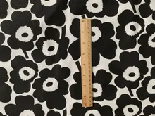  Fashion Nordic Big Flower Print Handmade Patchwork Cotton Canvas Fabric Sewing Bag Pillow Diy Tablecloth Curtain Sofa 91cm*145cm 