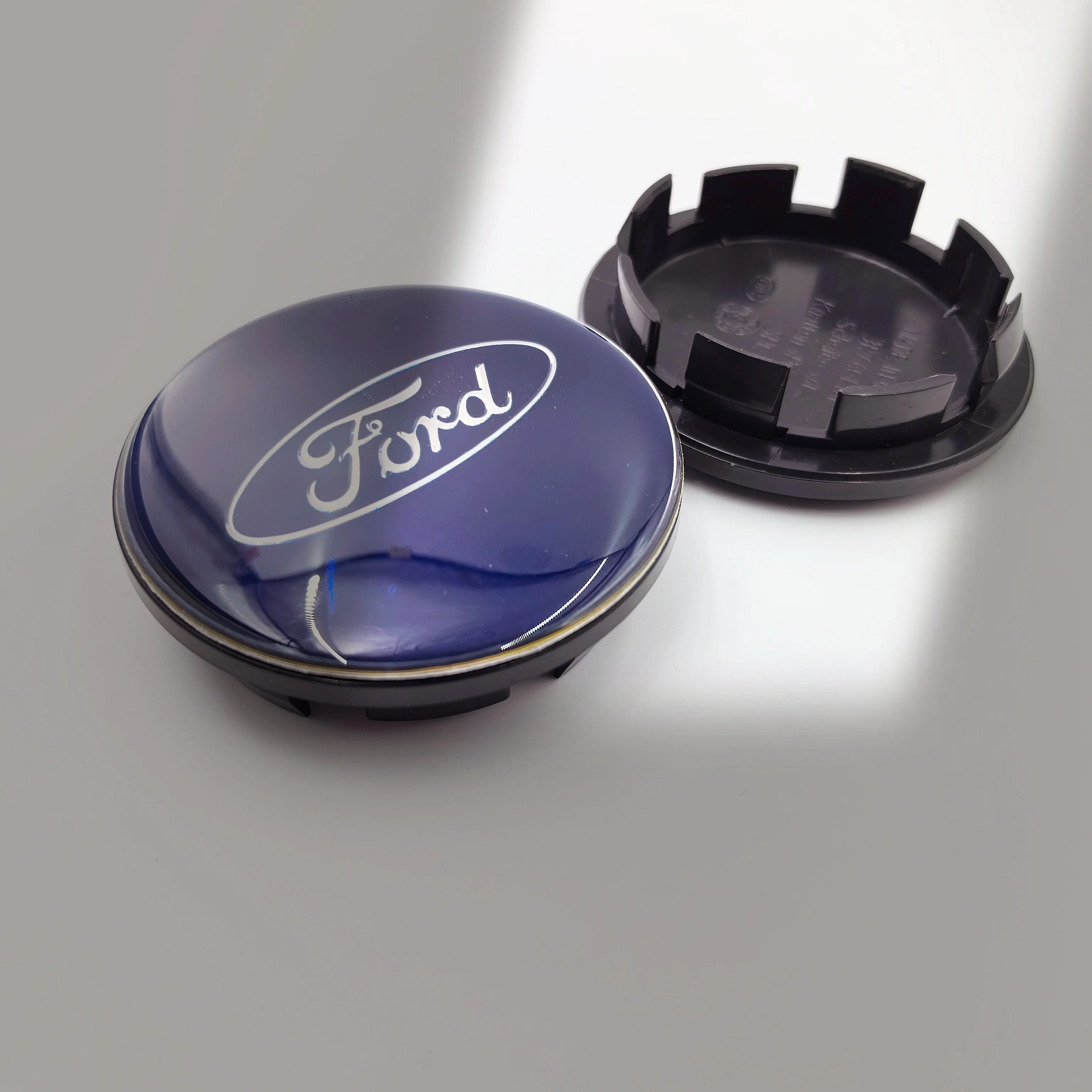 4-Piece Automotive Wheel Center Cap Set - Sleek Car Styling Hubcovers