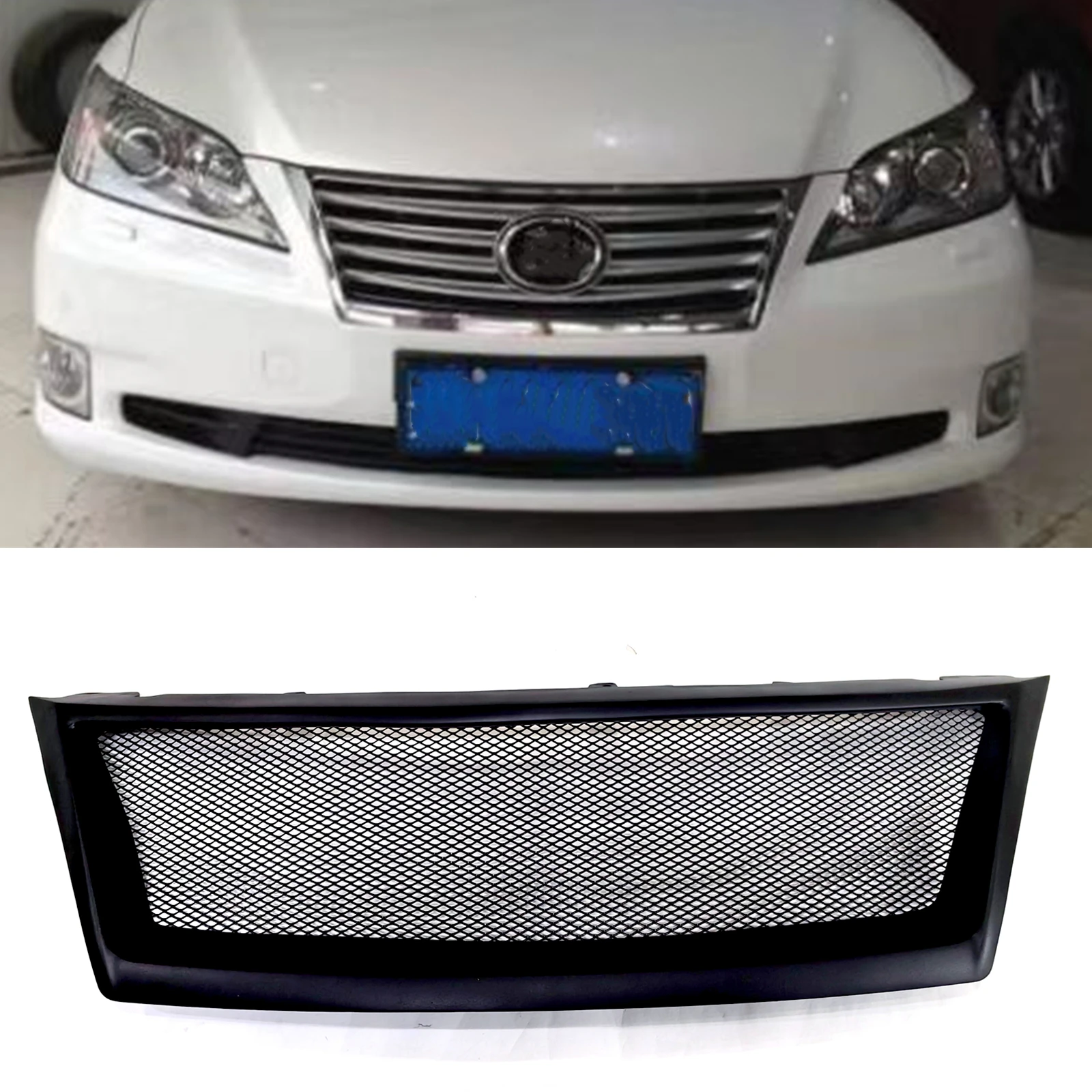 

Racing Front Grille For Lexus ES350 2010 2011 2012 Upper Bumper Hood Mesh Grid Body Kit