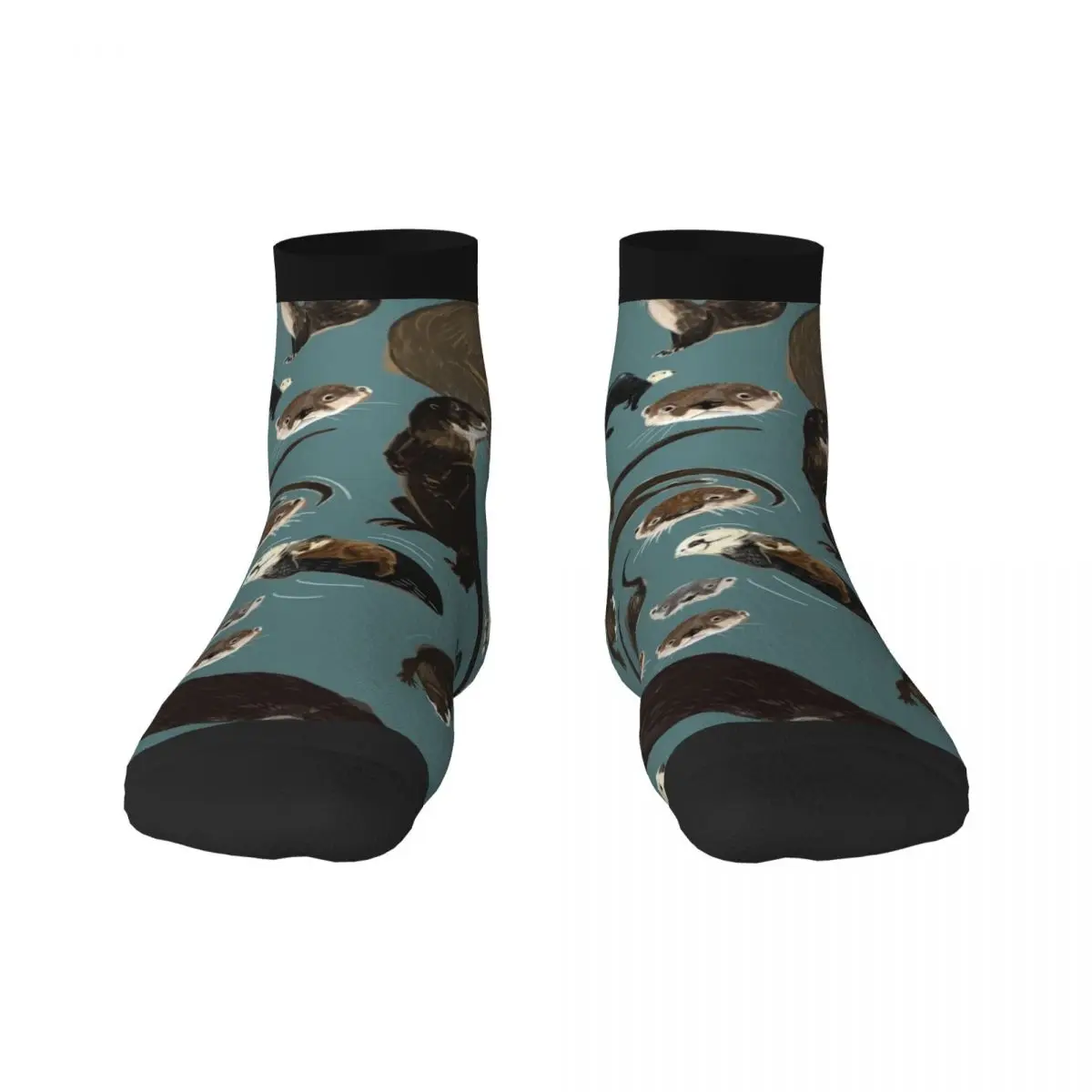 

Носки Sea Otters, роскошные велосипедные незаменимые носки, женские и мужские