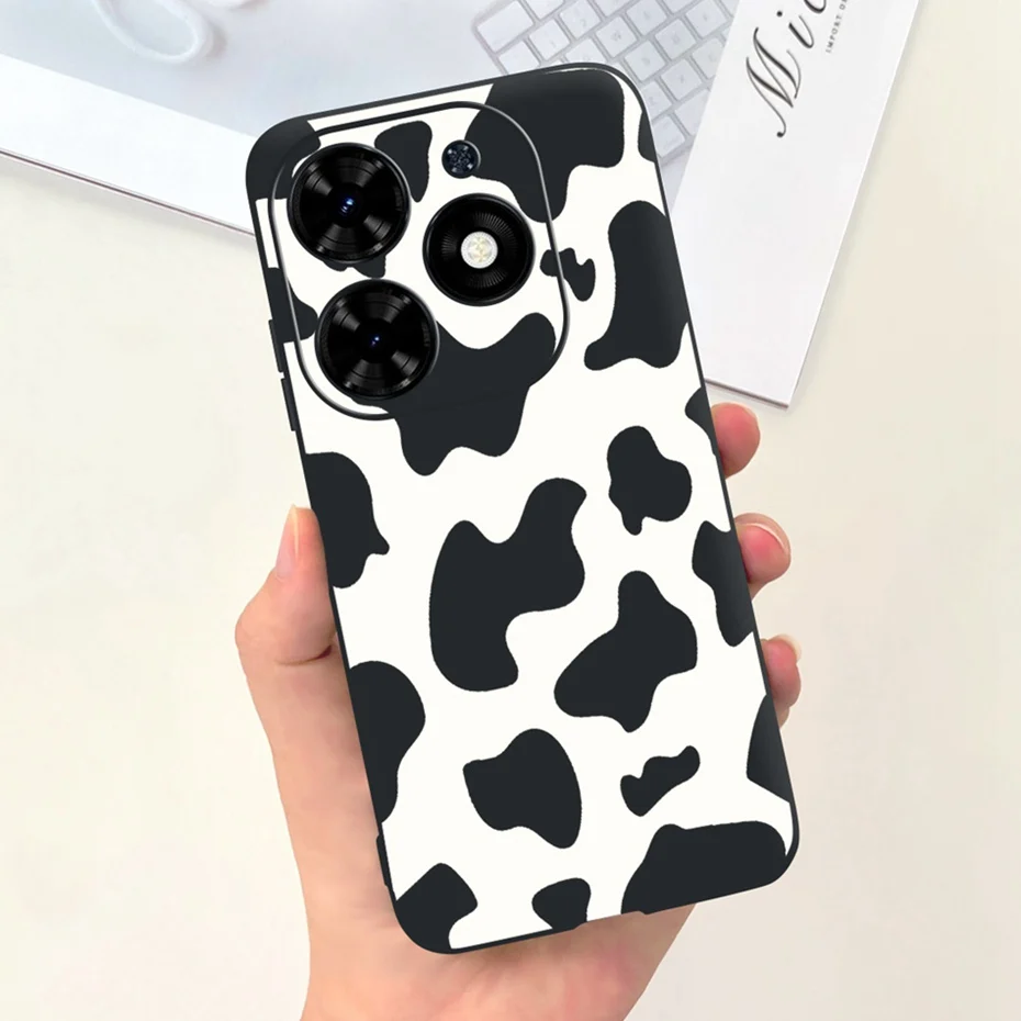 Sunflower Pattern Soft Silicone TPU Jelly Phone Case - Fashionable Protective Bumper Cover