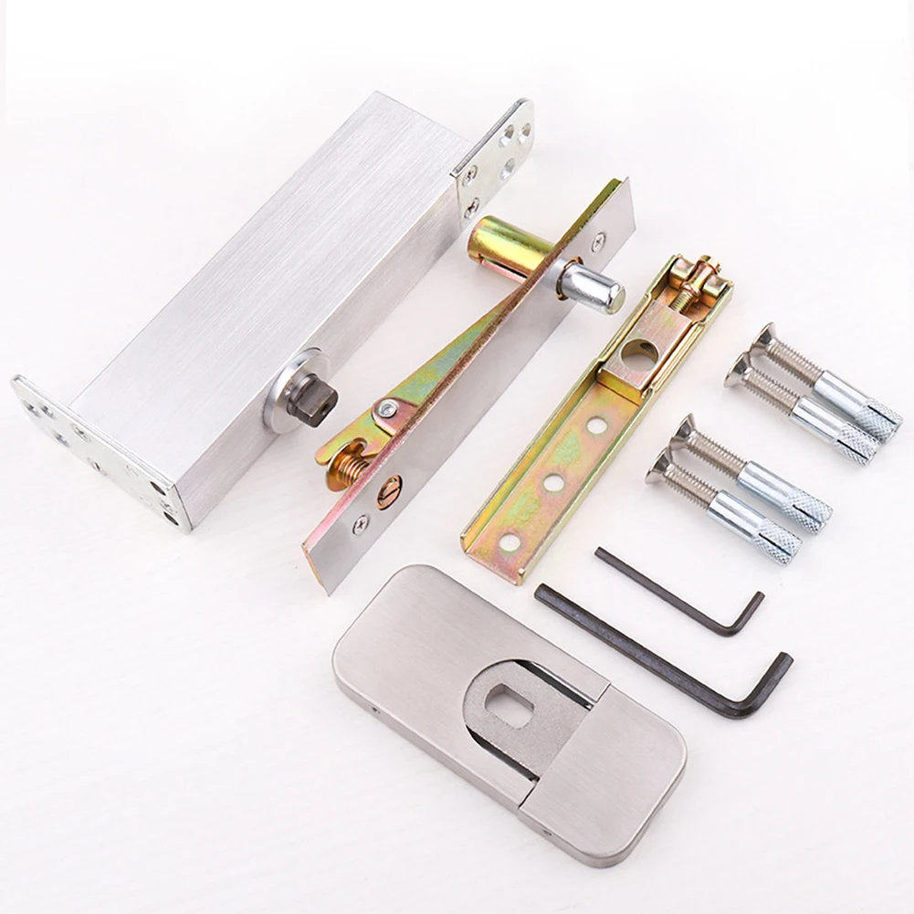

Conceal Heavy Door Pivot Hinges 90 Degree Positioning Hydraulic Automatic Hinge Invisible Rotating Rotating Shaft Spring Hinges