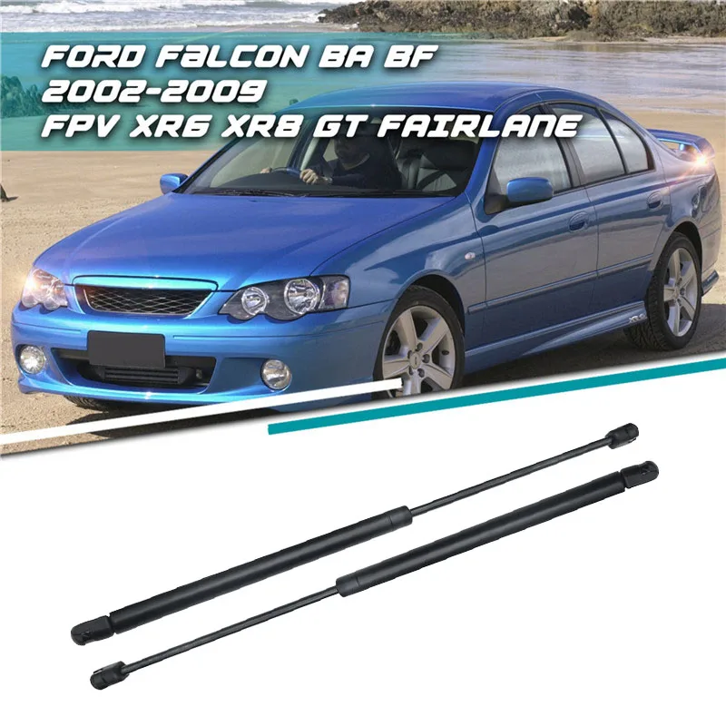 

2Pcs/set For Ford Falcon BA BF 2002-2009 FPV XR6 XR8 GT FAIRLANE Car Front Engine Support Rod Hood Gas Spring Lift Support Rod
