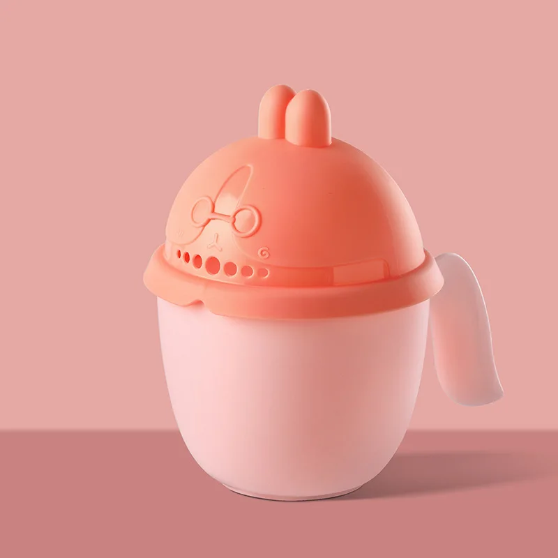 Cute Cartoon Baby Bath Caps Toddle Shampoo Cup Children Bathing Bailer Baby Shower Spoons Child Washing Hair Cup Kids Bath Tool