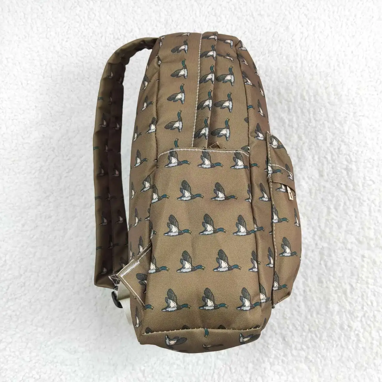 Wholesale Western Boutique Children Duck brown backpack Toddler Outdoor Portable Teen Girl Boy Kids Boutique School Bag 6