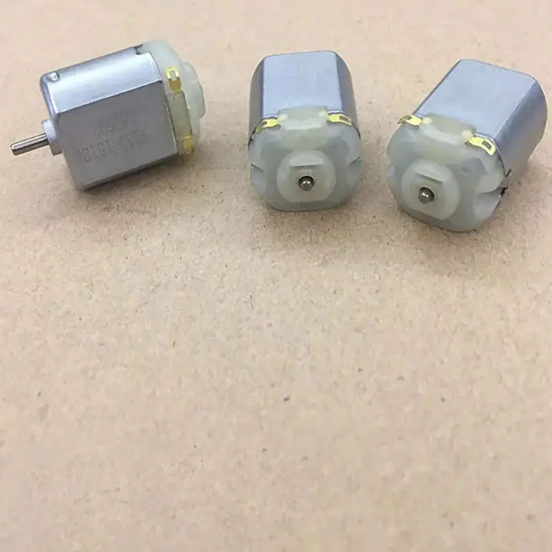 4 Motori DC Miniaturi Tipo 130 1V-6V 17000-18000 RPM – Per Progetti Fai-da-te, Giocattoli, Esperimenti Scientifici