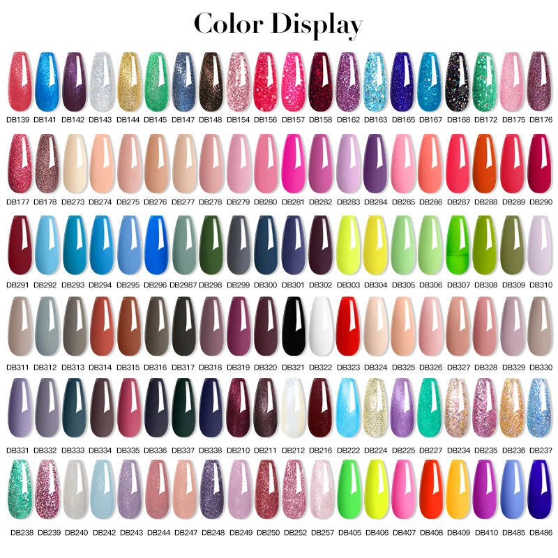 Mtssii 7pcs/set Gel Nail Polish Set For All Season Nail Art Semi-permanent Nail Polish Soak Off UV LED Gel Polish nail supplies