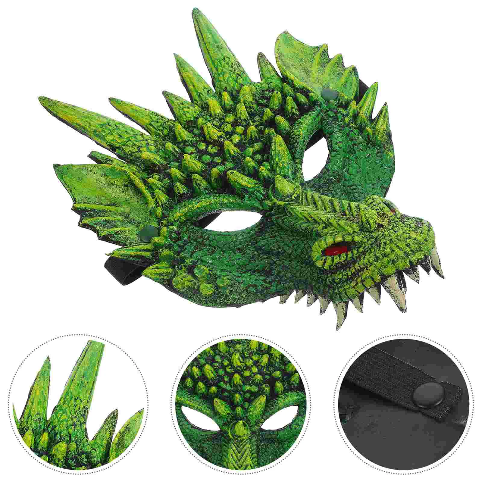 

Party Costume Dress- Cover Photography Props for Masquerade Carnival Performance ( Green )