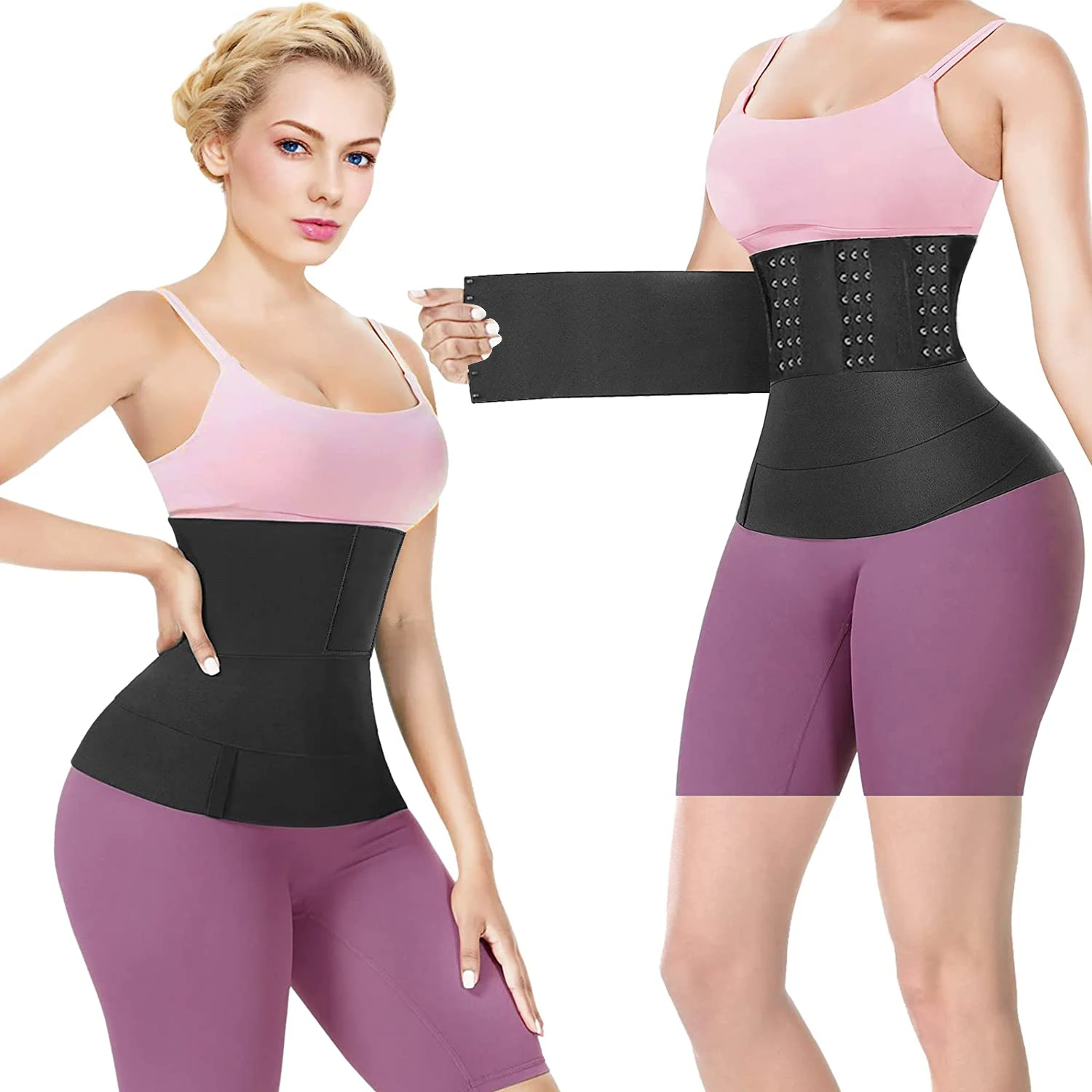 Waist Trainer Bandage Wrap Shaperwear Tummy Belt Stretch Bands Body Shaper  Reductive Postpartum Slimming Sheath Woman Flat Belly