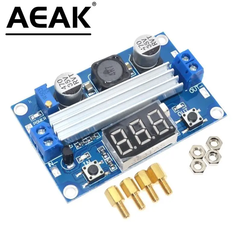 Ltc1871 Dc Dc Step Up Booster Converter 3-35Vdc A 3.5-35Vdc + Led Voltmetro Dc-Dc Step Up Module Regolatore Di Tensione Di Alimentazione
