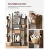 Bookshelf, Tree-Shaped Bookcase with 13 Storage Shelves, Rounded Corners 5