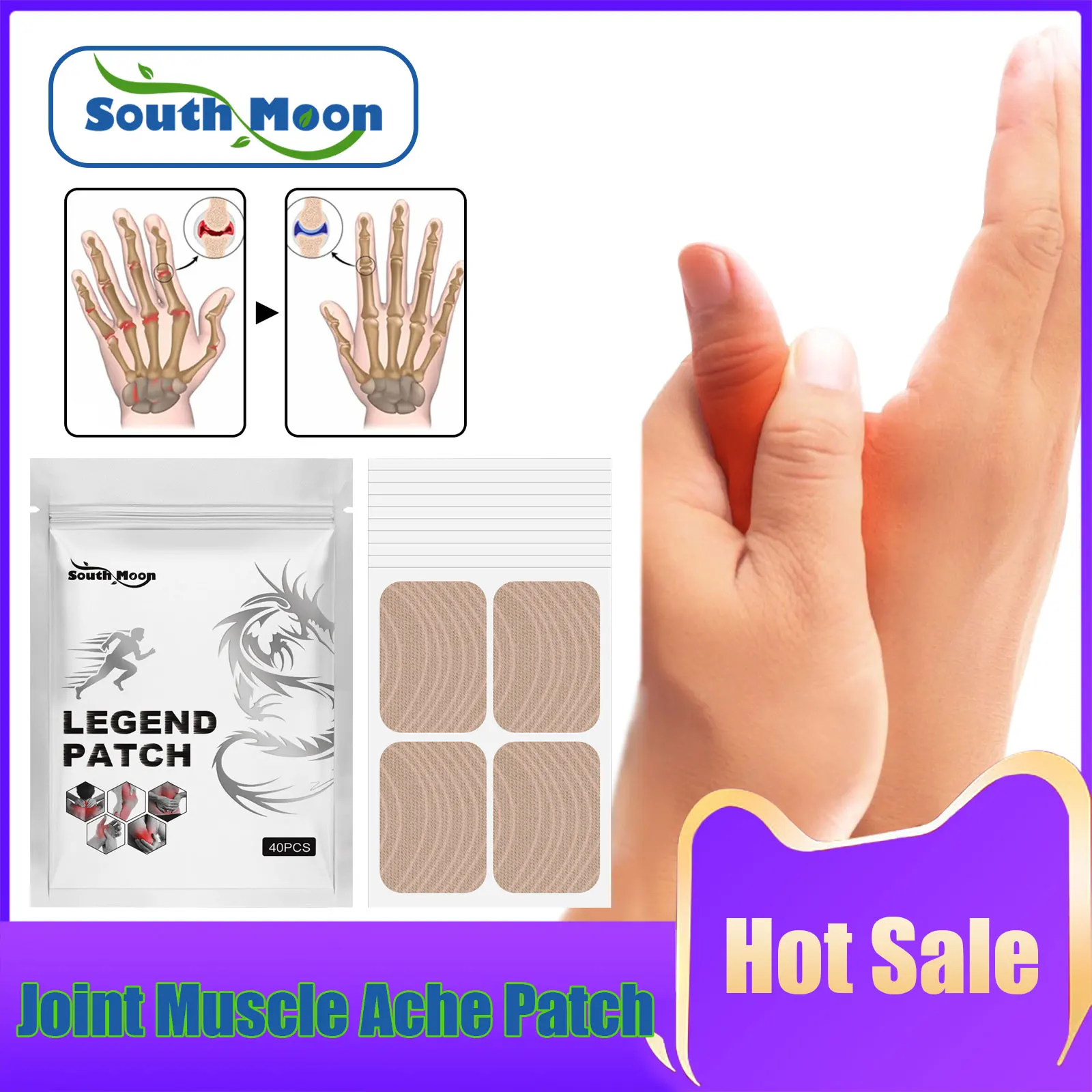 

Muscle Strain Patch Cervical Vertebra Ache Treatment Medical Plaster Relieve Rheumatoid Arthritis Joint Knee Pain Relief Sticker