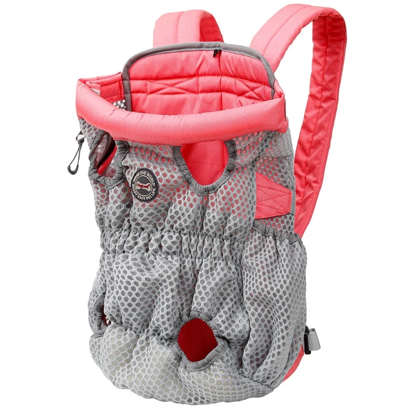 Legs Out Front-Facing Dog for Carrier Hands-Free Adjustable Pet Puppy for Cat Backpack for Carrier for Walking Hiking Bike and
