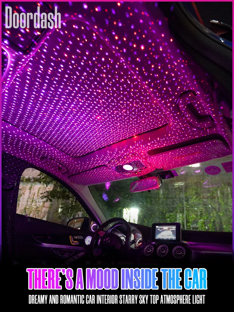 Veilleuse LED Starry Sky pour voiture, budgétaire Galaxy Star, lampe pour  toit de voiture, plafond de pièce, escales, décoration, 5V, USB 62 -  AliExpress