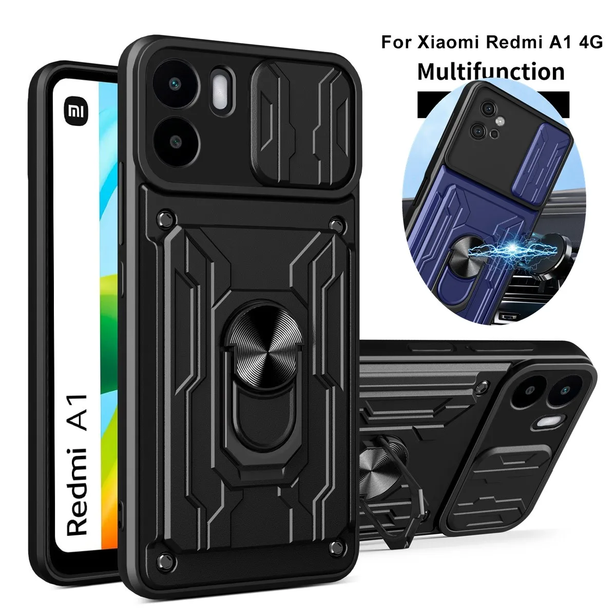 Case For Redmi Note 10 S SE Pro Max 9T 10T 12 Pro 5g Slide