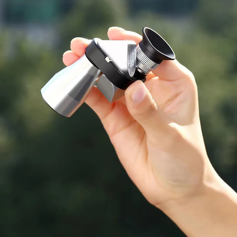 1Pc 8X20 Hd Occhiali Binocolo Portatile Da Esterno Mini Angolo Impermeabile Telescopio Monoculare Tascabile Hd Ad Alta Potenza Per La Caccia