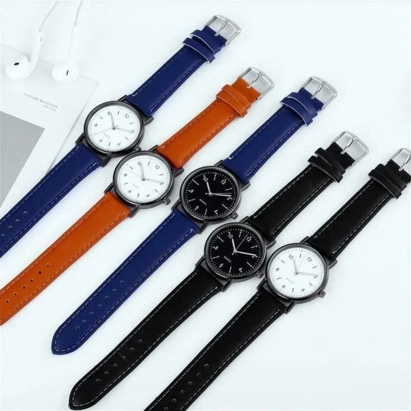 New Fashion Women Watches Luminous Watch Ladies Leather Belt Watch Simple Digital Quartz Watches Reloj Mujer 2