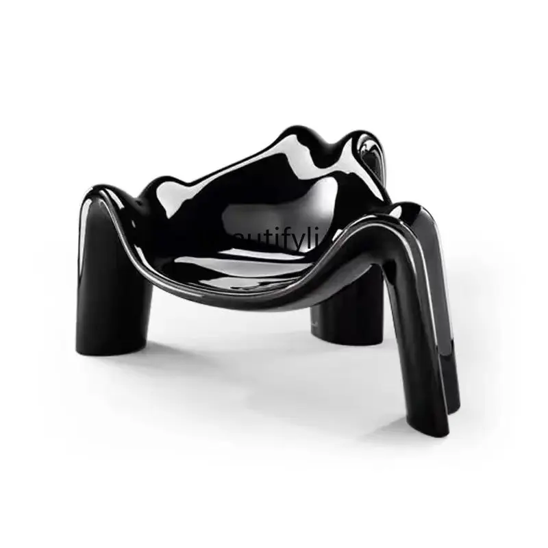 

Customized Designer Customized Artistic Spider Chair FRP Personality Special-Shaped Backrest Creative Leisure Chair furniture