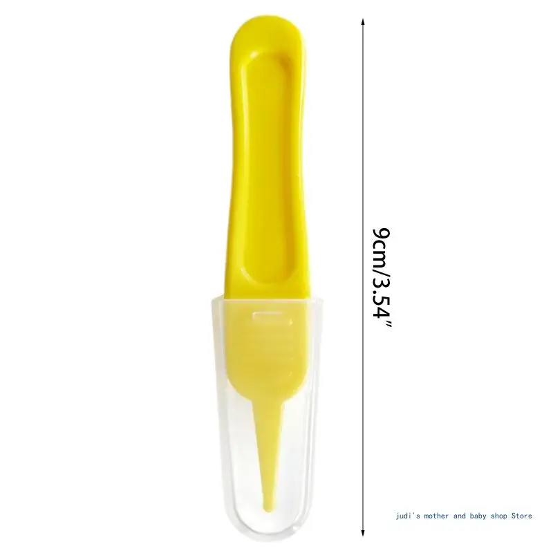 67JC Baby Nasal Tweezer Baby Nose Cleaning Tweezer Round for Head Nose Booger Picker Ear Cleaner Clip Tool Ear Wax Remover nose cleaning tweezers nasal tweezer cleaning tweezers plastic tweezers