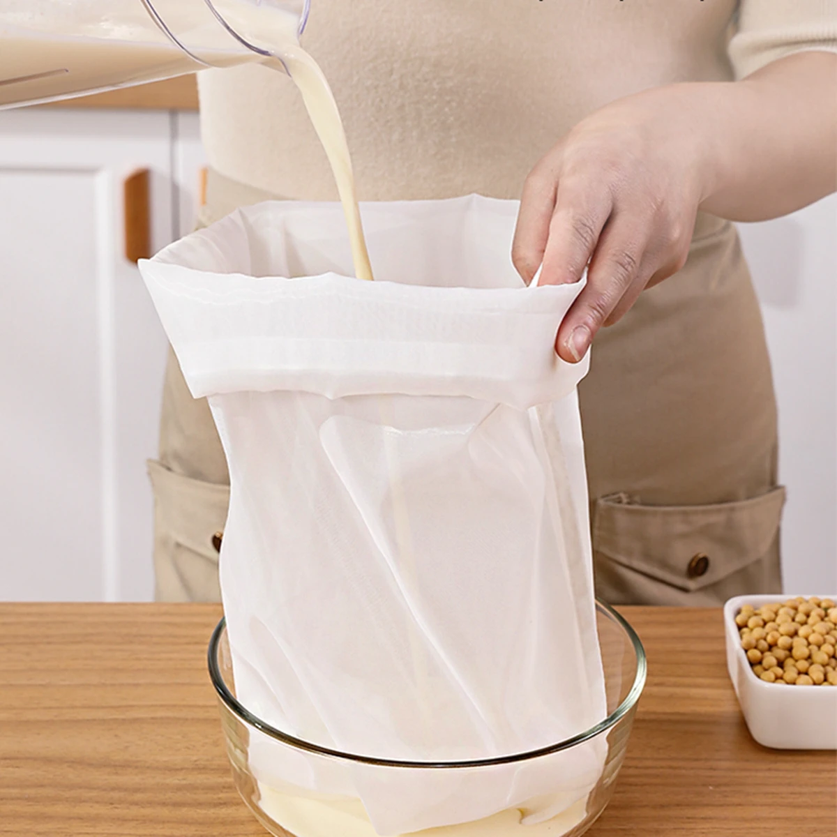 Nylon Filtertuch Lebensmittelqualität - 1m² Feinmaschiges Sieb Für Küche