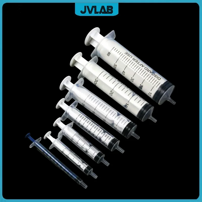 

Disposable Plastic Syringe Use With Syringe Filter 1ml/2.5ml/3ml/5ml/10ml/20ml/30ml/50ml Plastic Sample Extractor Injector 1 Pcs