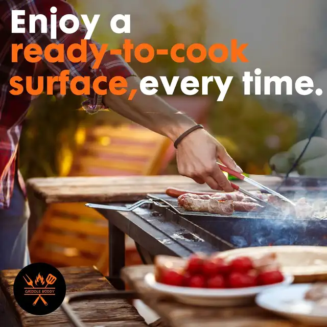 36 Hüvelykes Grill Szőnyeg Nagyteljesítményű Élelmiszer -Minőségű Szilikon Burkolat Egész Szezonban Bbq - Resizable - Image 6