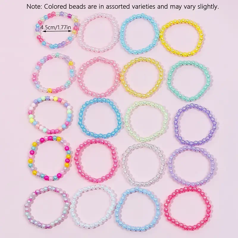 Set Braccialetti Dell'amicizia Con Farfalle - Multicolore - Bambina - Foto 4