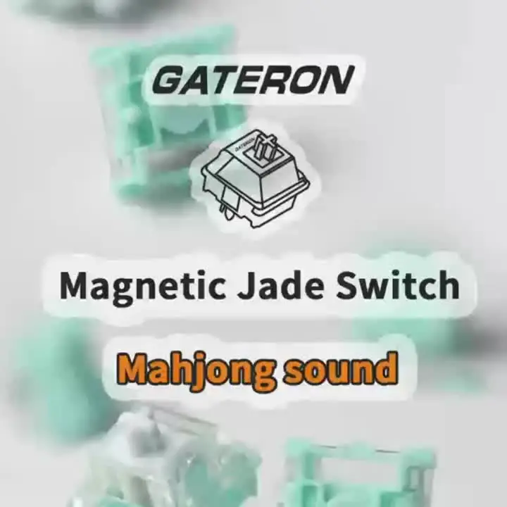 Gateron-ピンクの磁気翡翠スイッチ,KS-20T,smd,rgbリニア