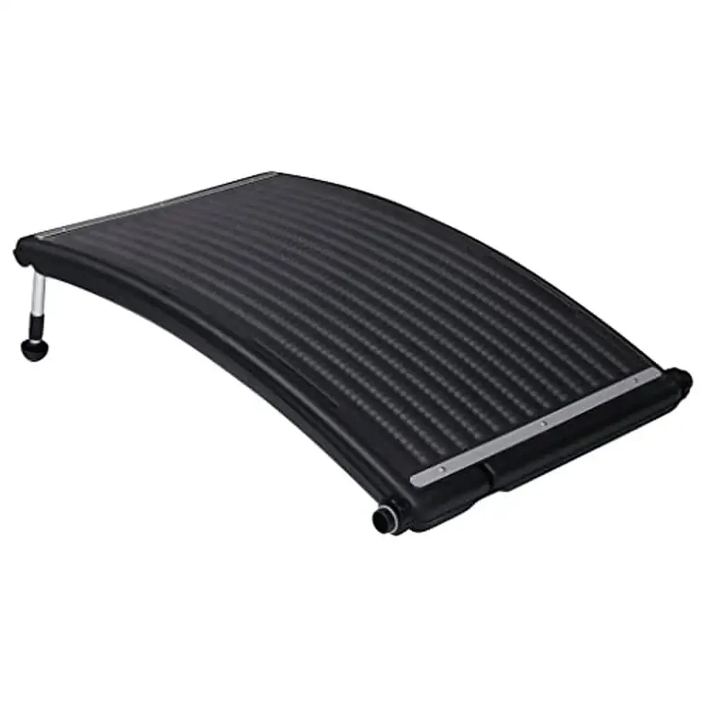Solar Pool Heating System Eco-Friendly Above-Ground Pool Heater Adjustable Aluminum Panels Kit