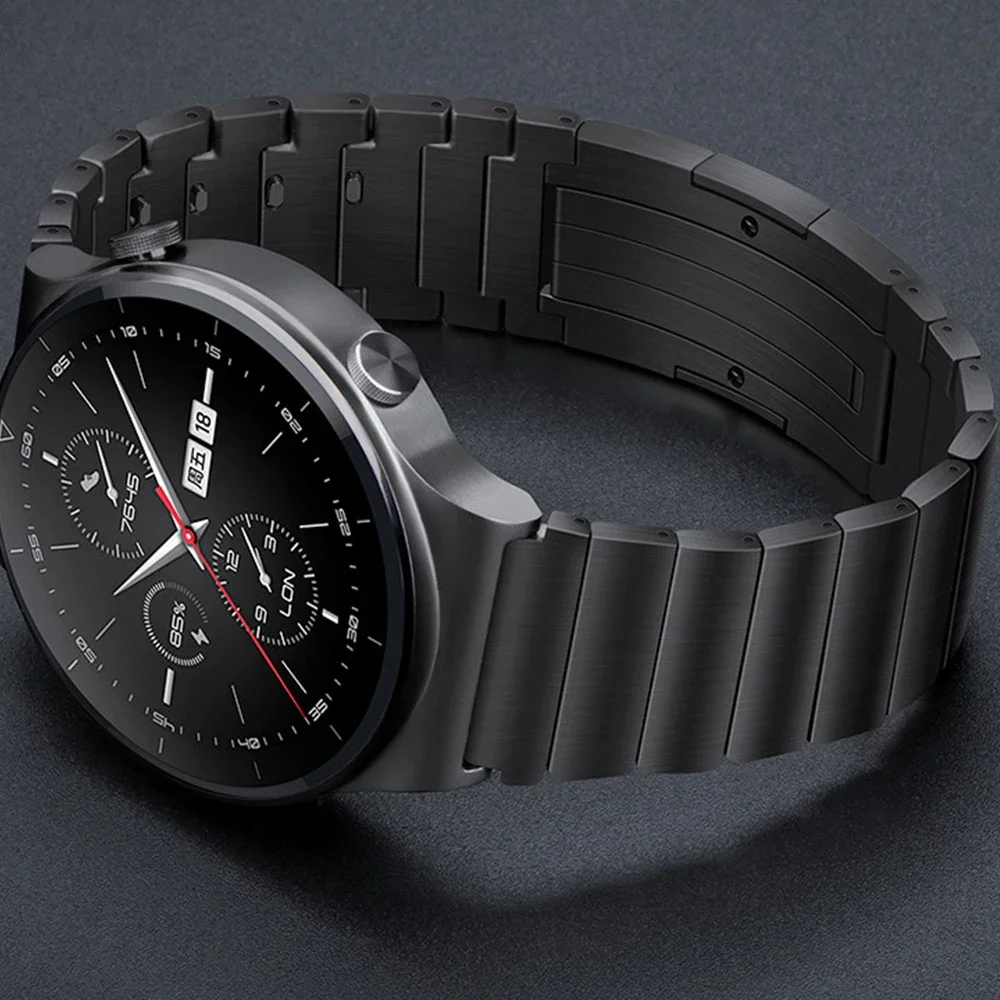 Ремешок из титана для HUAWEI Watch GT 3 Pro 46 мм GT3GT 2 46 ммGT2 Pro, металлический браслет для наручных часов 1:1, быстросъемная ссылка, 22 мм (art.: 3920c2c7dff58) - 3920c2c7dff58