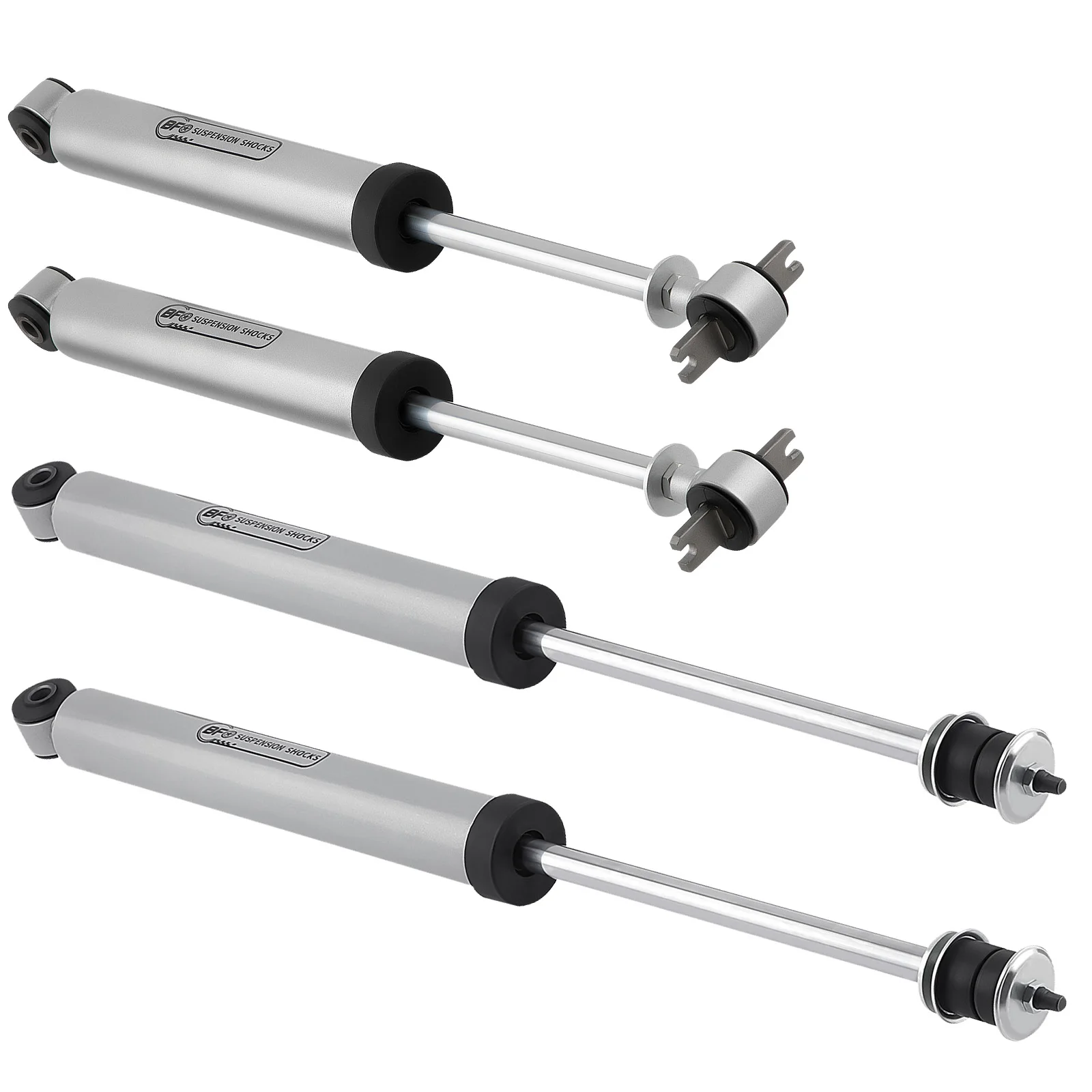 

Front & Rear Shock Absorbers for Jeep Wrangler JK 2007-2018 Fit 3-4.5" Lift Kit
