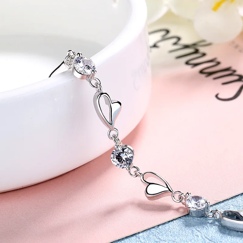 アクセサリー silver 925 love bracelet Amazon.com: 925 Sterling Silver Bracelet for Women, Love