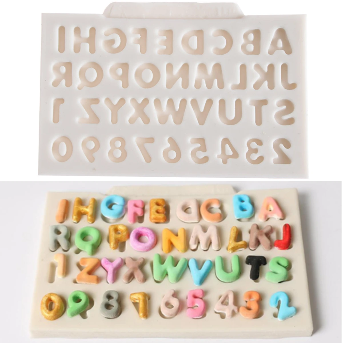 Condiment De Pizza En 5 Lettres Moule en Silicone en forme de lettres hébreu, créatif, bricolage,  décoration de gâteau, Fondant, outils de chocolat, nouvel outil de cuisson  | AliExpress