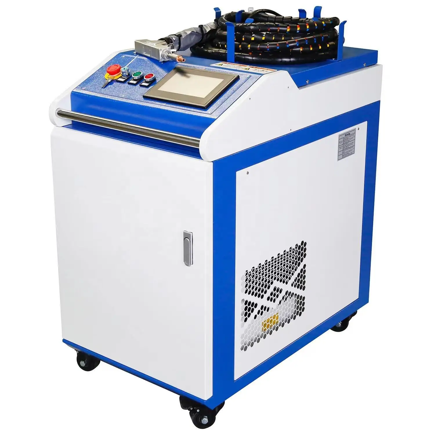 The hand-held laser welding gun is suitable for welding stainless steel and metal 5