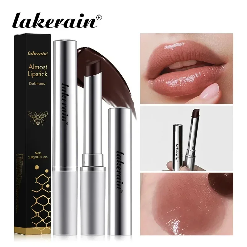 Lápiz labial con vitamina E color miel rosa, nutritivo, hidratante y voluminizador, suavizante, realza el color natural de los labios y cuida tu maquillaje labial._voghion.com