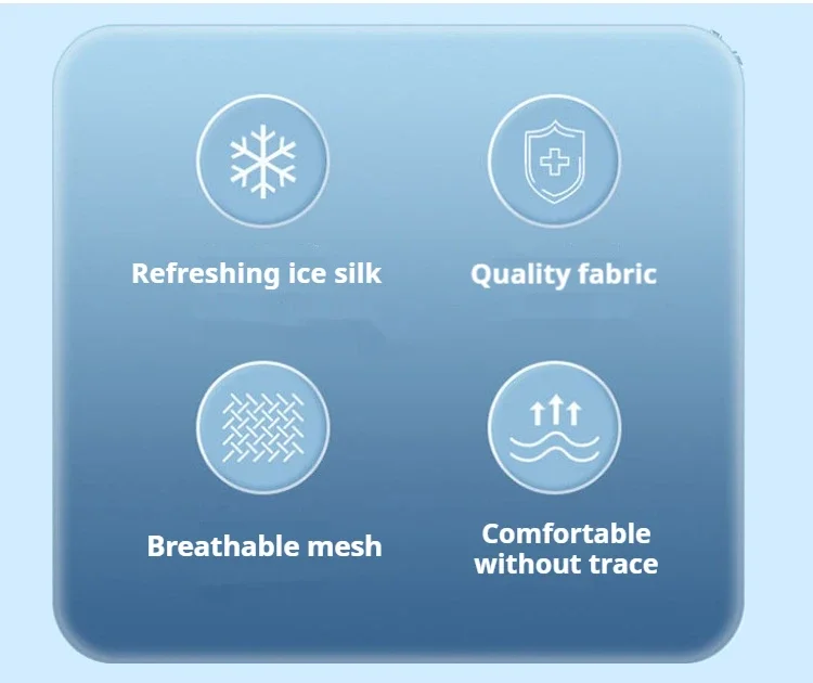 Description Picture 5 of item4pcs/lot Men's Underwear Men Boxer Shorts Ice Silk Mesh Boxershorts Plus Size Panties Summer Sexy Breathable Underpants 40-100KG