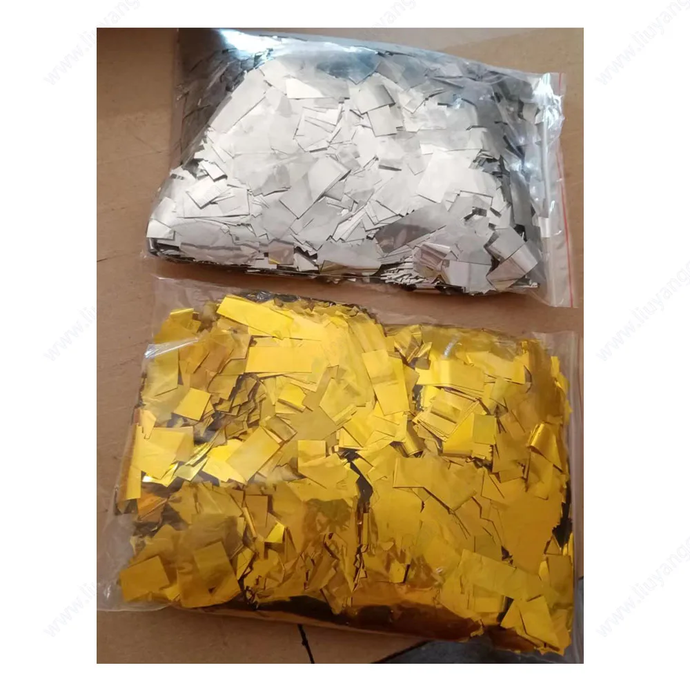 ステージ効果マシン用のカラフルな紙吹雪紙、紙吹雪、ブラスト、dj