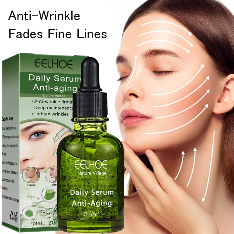 

Instant Wrinkle Remover Face Serum Lifting Firming Fade Fine Lines Anti-aging Essence Whitening Brighten Nourish Skin Care