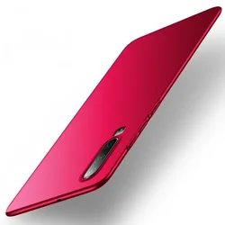 Shockproof Ultra Slim Frosted Hard Plastic Case Cover for Huawei P30 (Red)