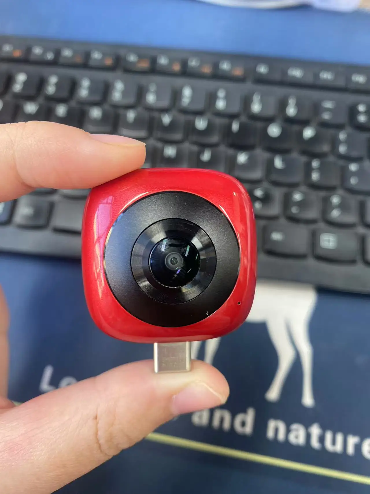 CV60 Coolplay Portable HD Panoramic Camera 360&deg; Panoramic Camera Fisheye Planet