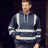 Hi Vis Pullover Hoodie with Pocket