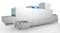 High-efficiency Kitchen Commercial Full-automatic Independent Drying and Disinfection Canteen Dishwasher 2