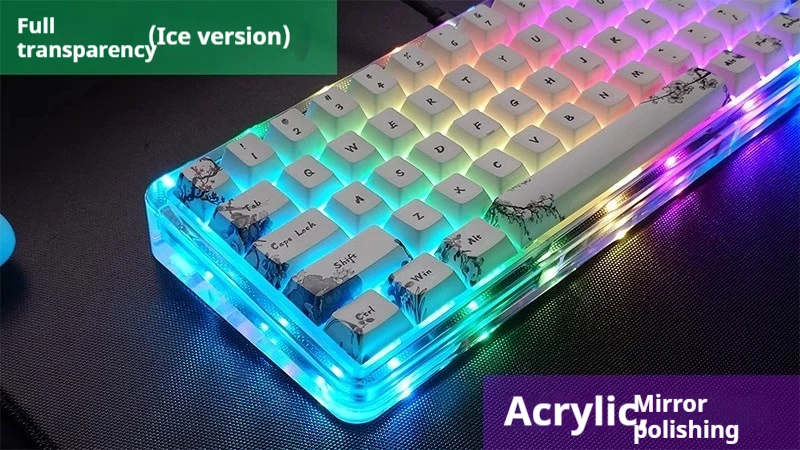 Everglide Su68 Magnetic Switch Mechanica Keyboard Wired Keyboard